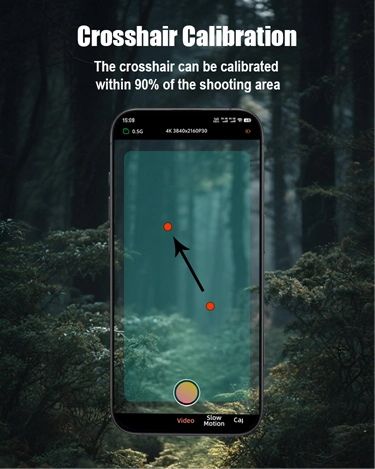 Firefly Q8L Hunting Camera: Vibration Trigger Recording & Red Dot Calibration for Shooting Sports(图1)